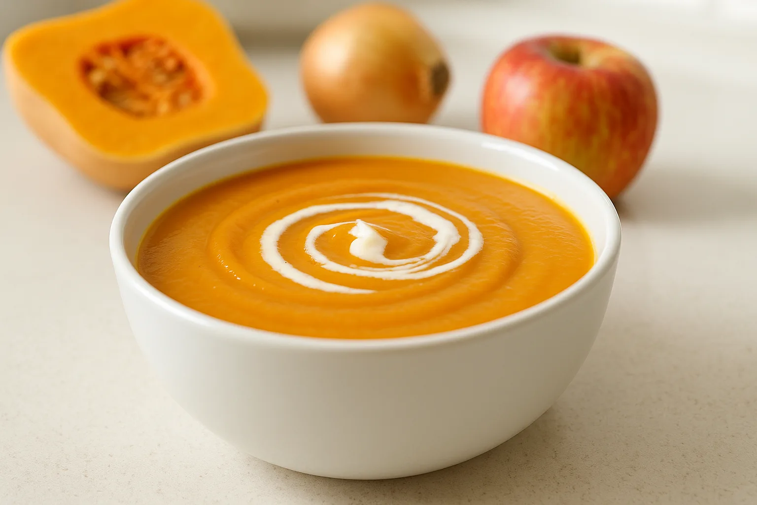 Crockpot Butternut Squash Soup