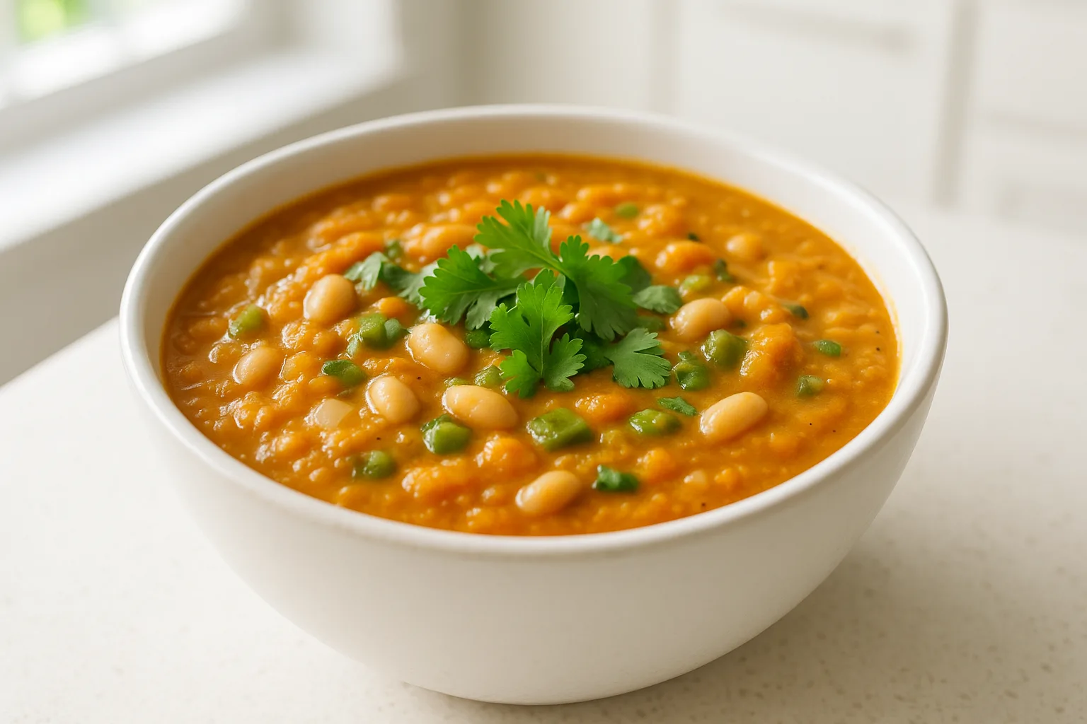 Crockpot Pumpkin White Bean Chili