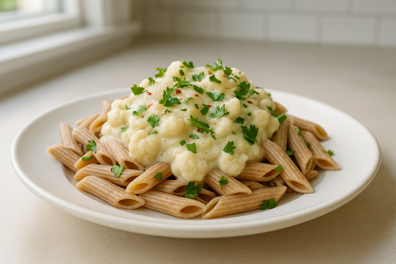 Crockpot Cauliflower Alfredo Recipe