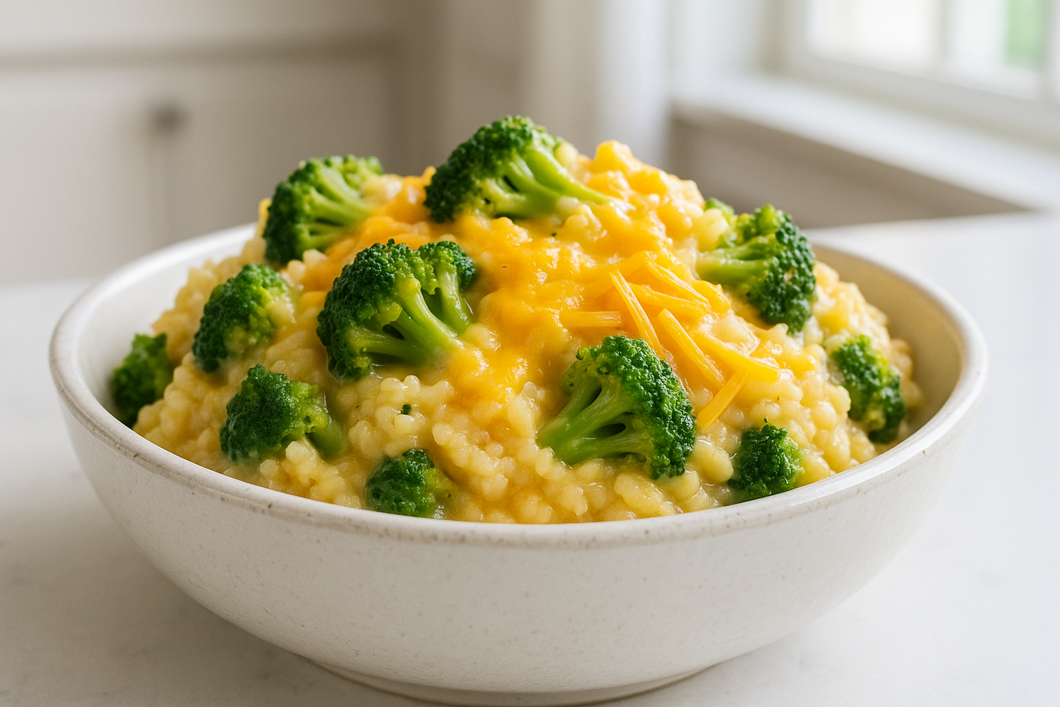 Crockpot Cheesy Broccoli Rice Recipe