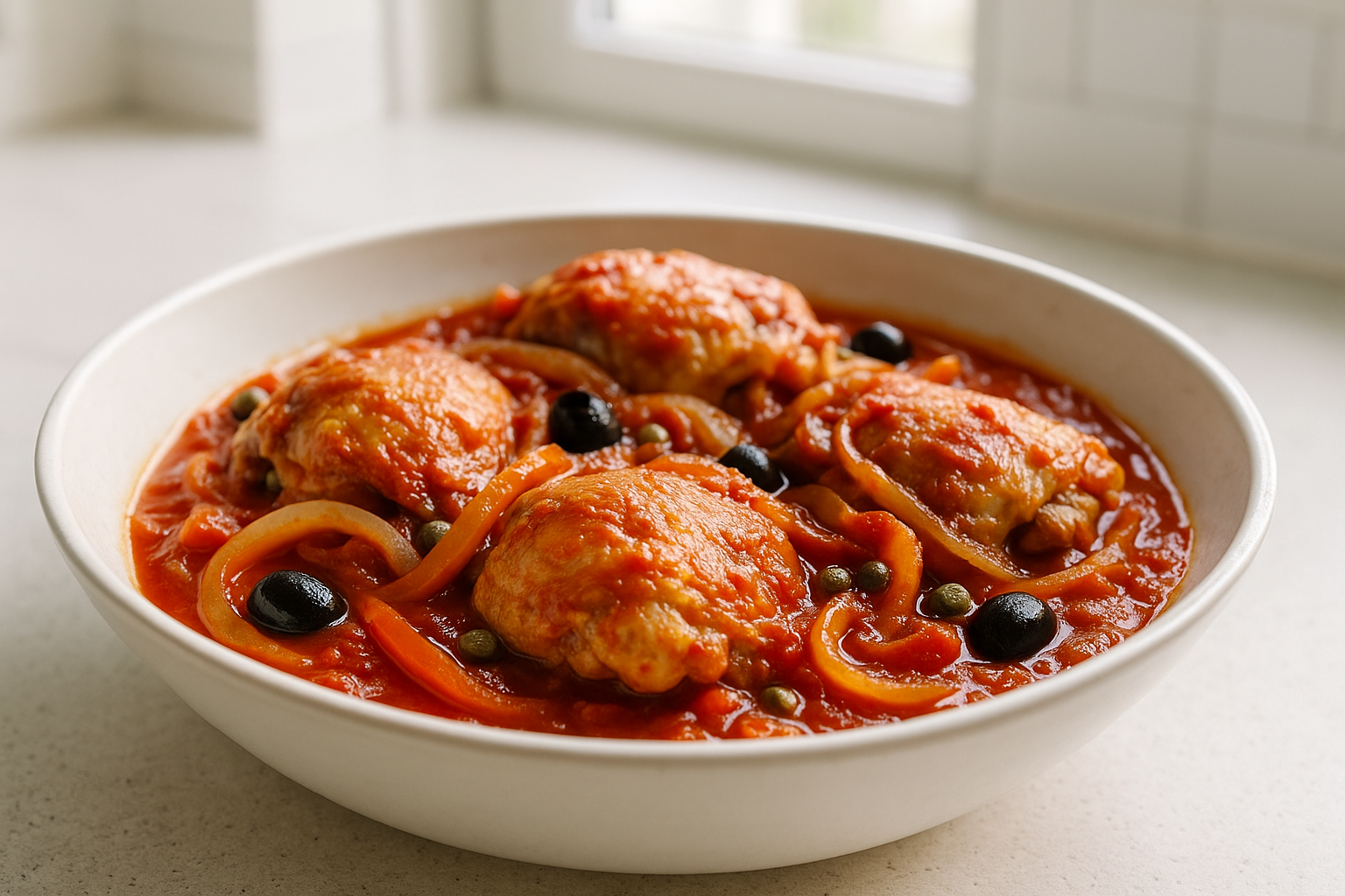 Crockpot Chicken Cacciatore Recipe