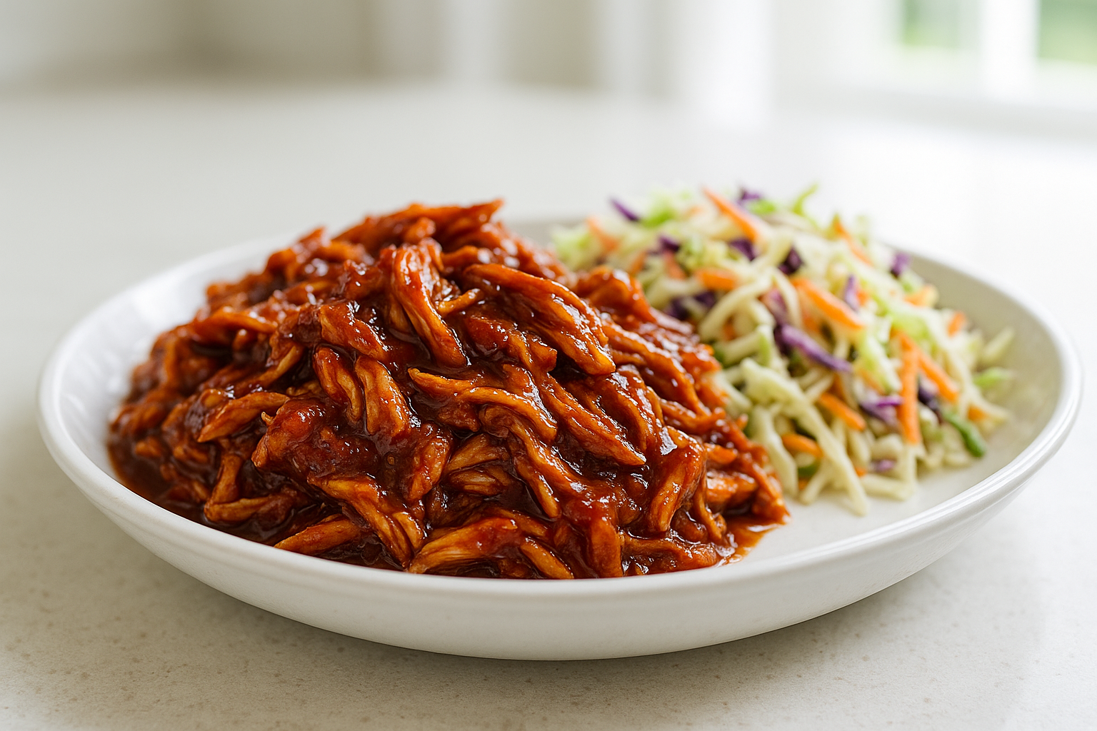 Crockpot Pulled BBQ Chicken Recipe