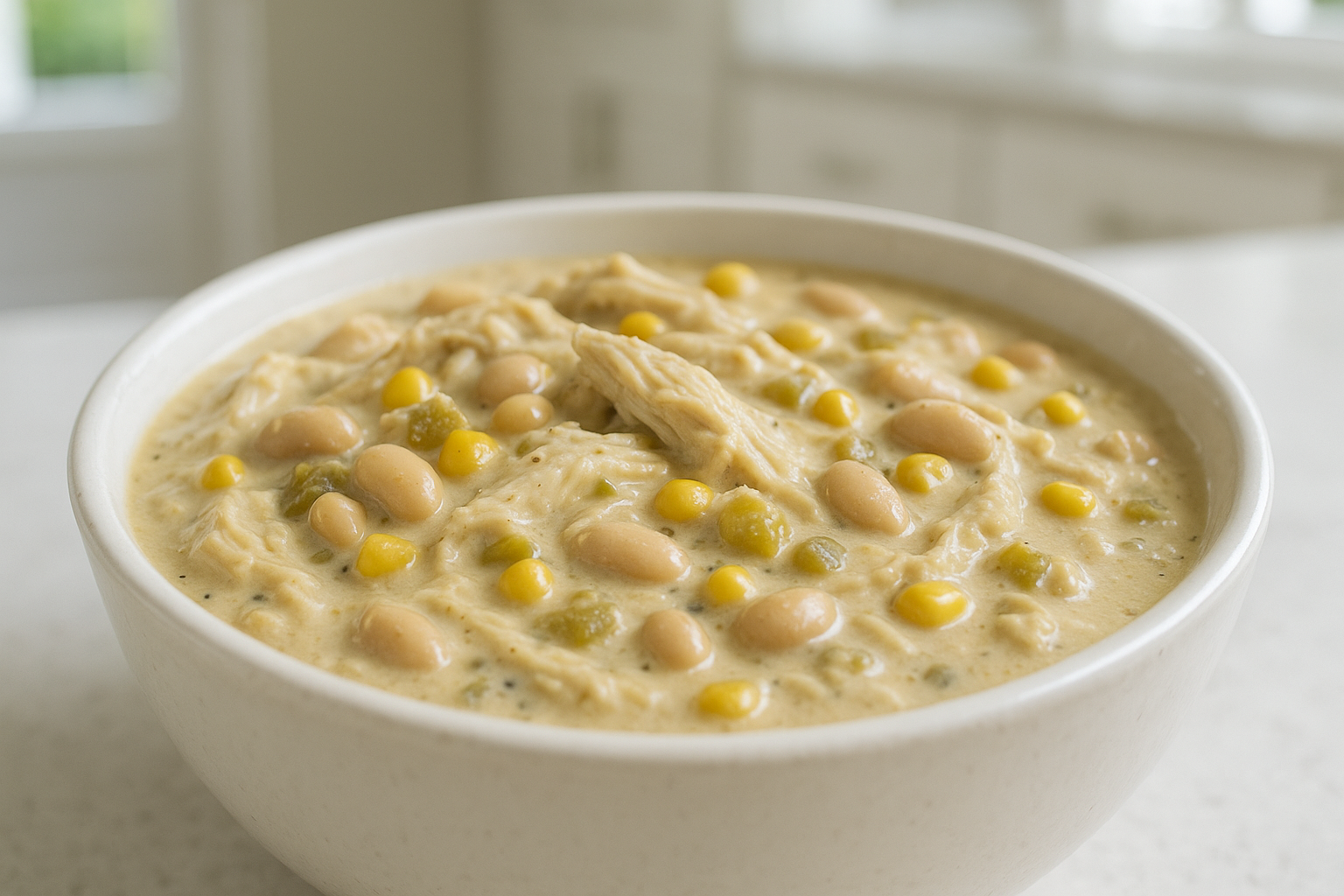 Crockpot White Chicken Chili Recipe