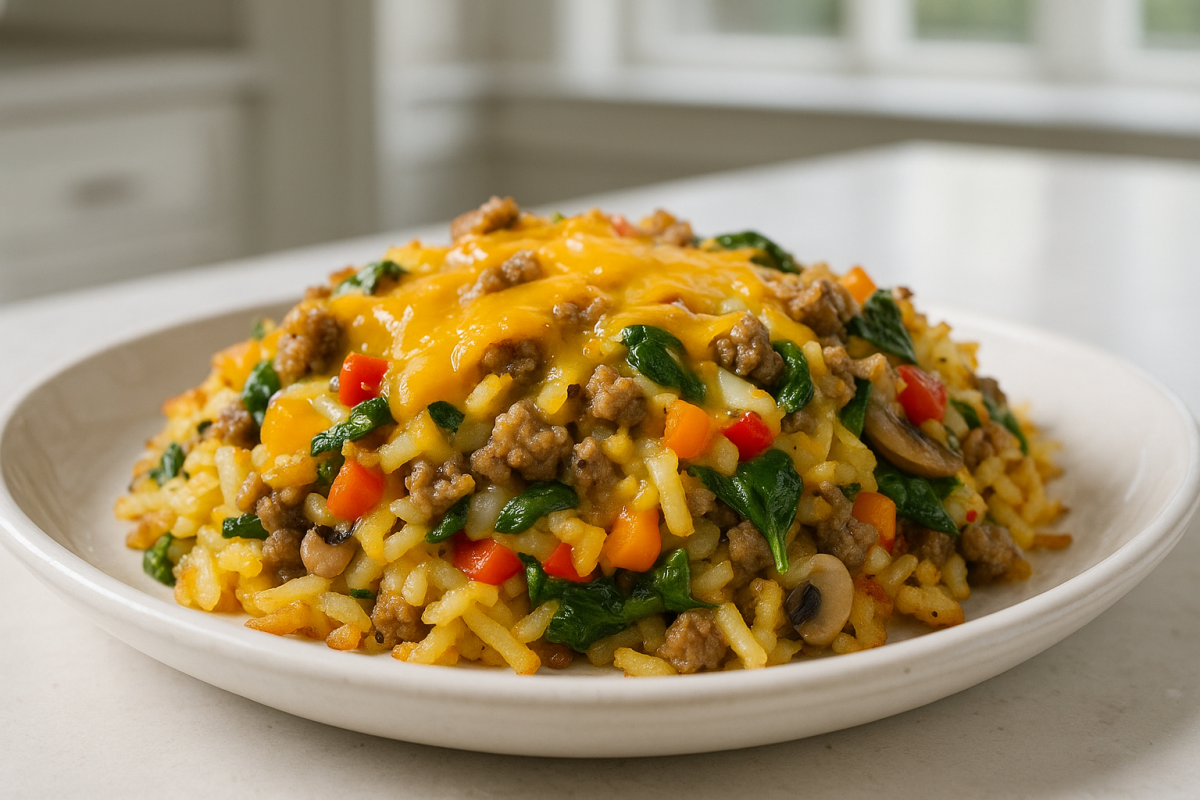 Crockpot Breakfast Potato Casserole