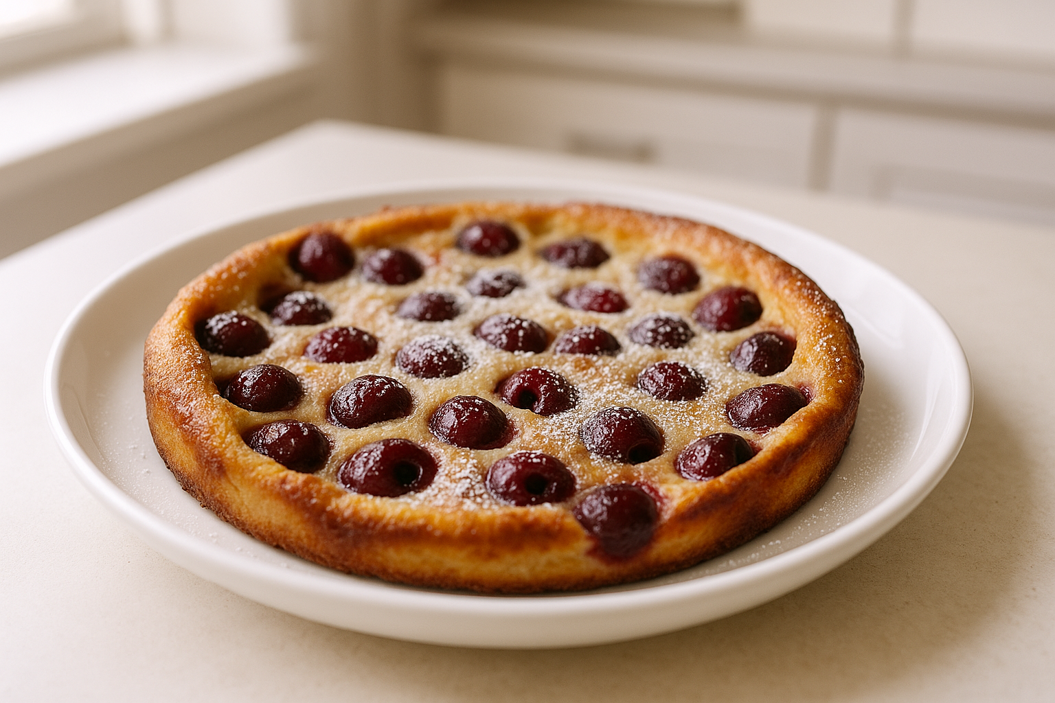 Crockpot Cherry Clafoutis Recipe