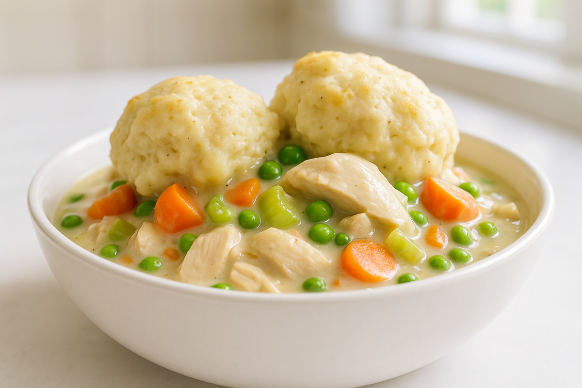 Crockpot Chicken and Dumplings