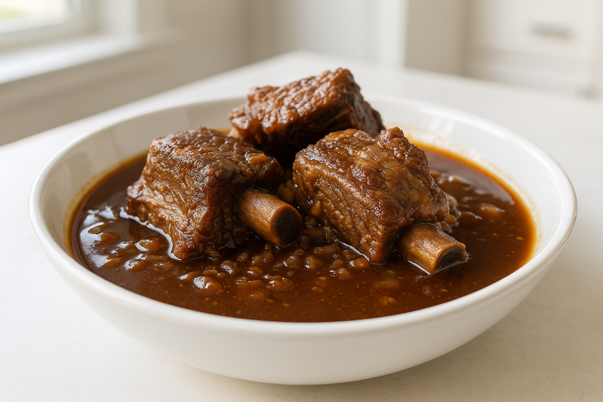 Crockpot Guinness Braised Short Ribs