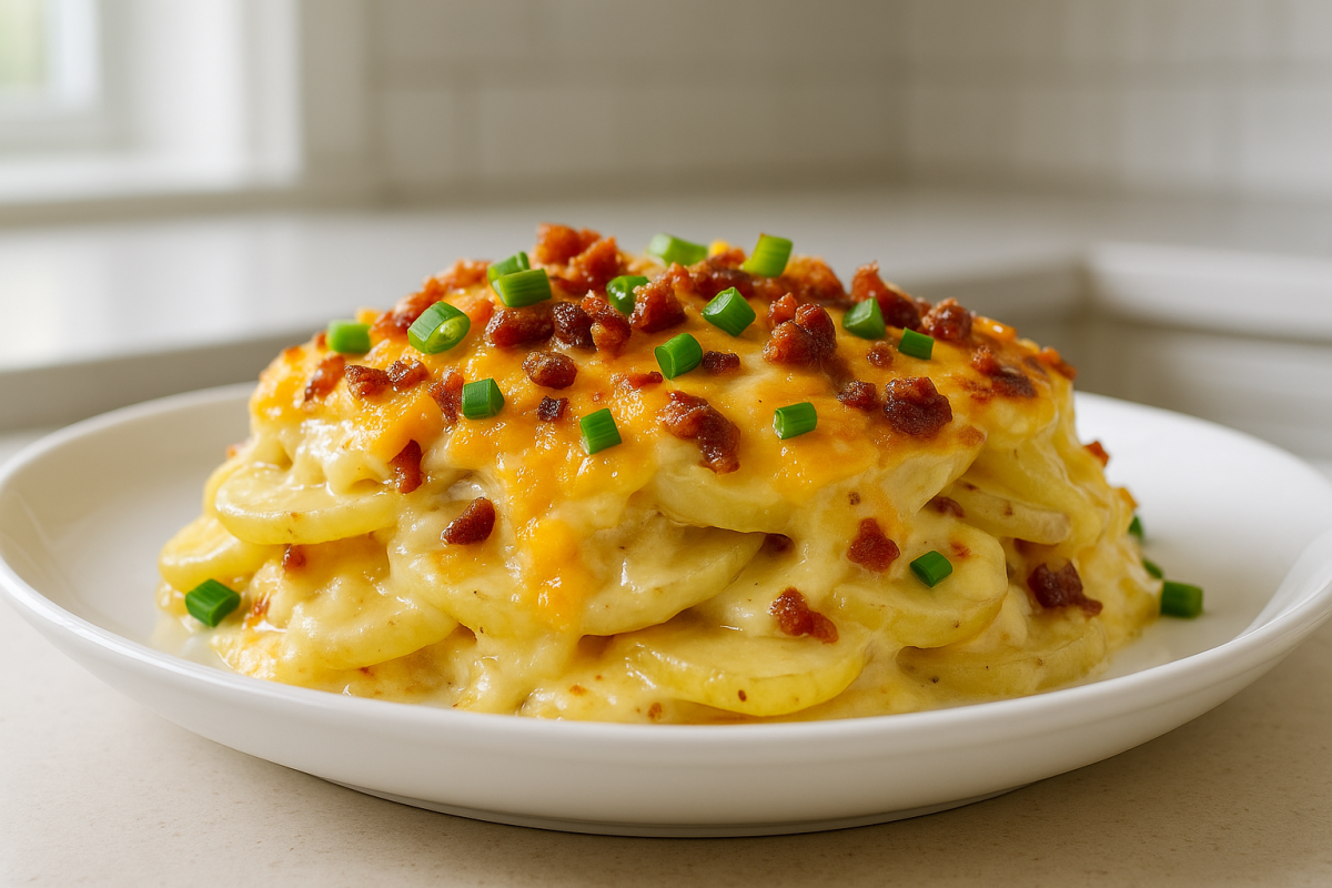 Crockpot Irish Potato Casserole