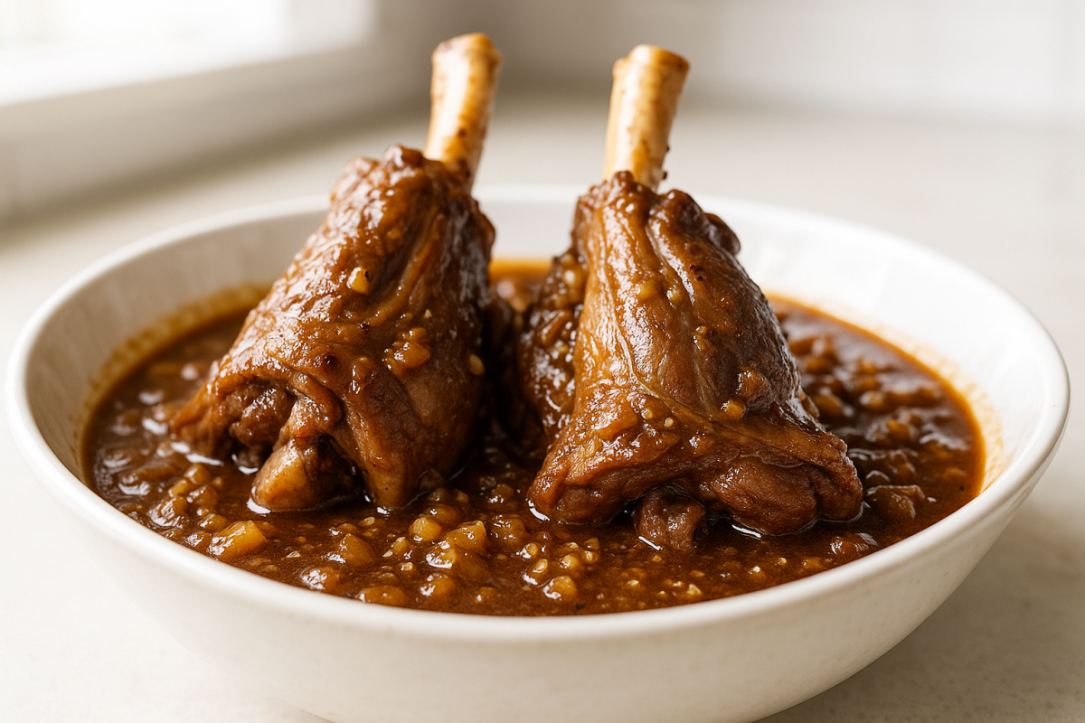 Crockpot Lamb Shanks