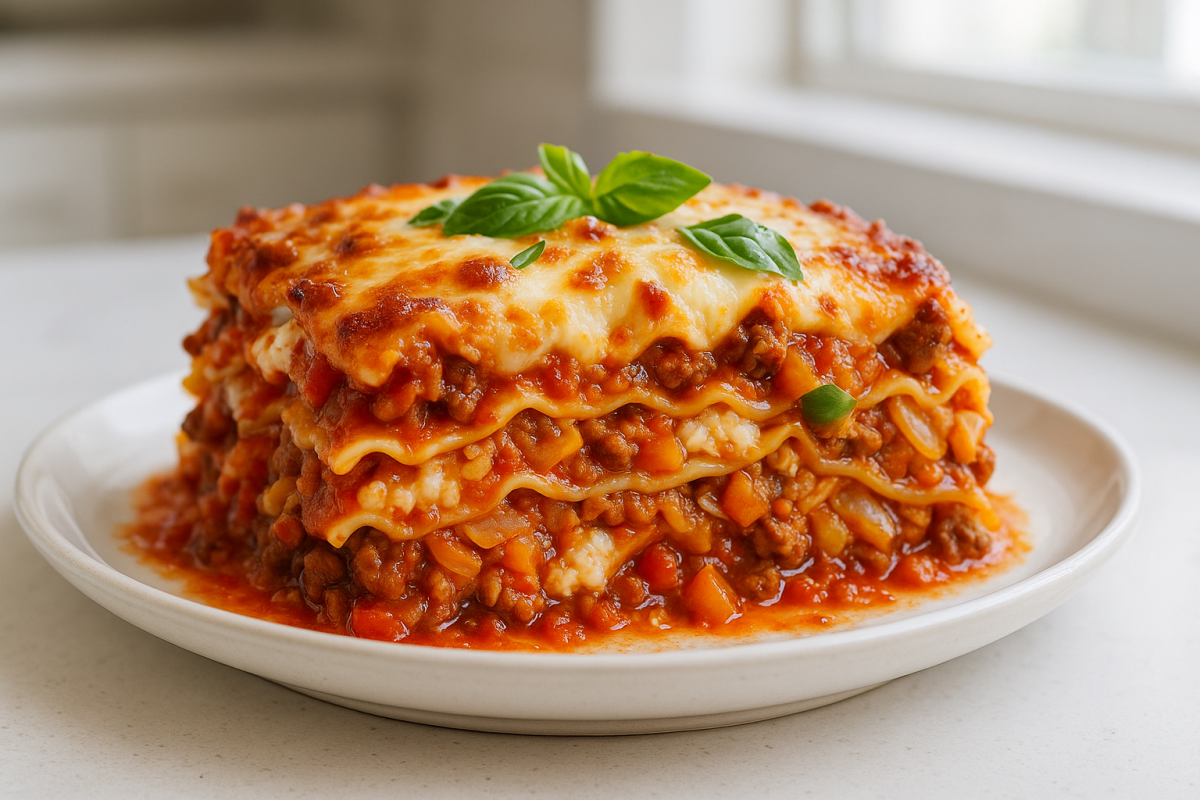 Crockpot Lazy Lasagna