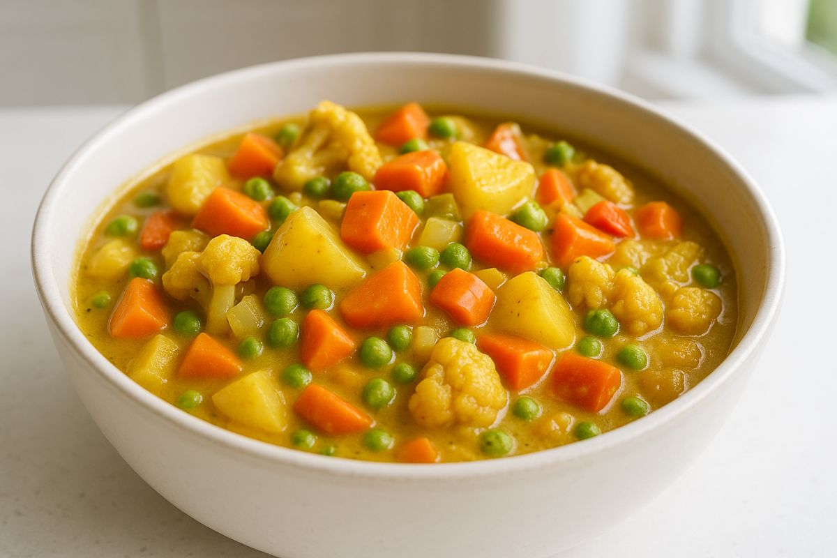 Crockpot Vegetable Curry