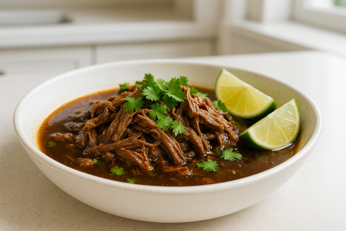 Crockpot Beef Barbacoa