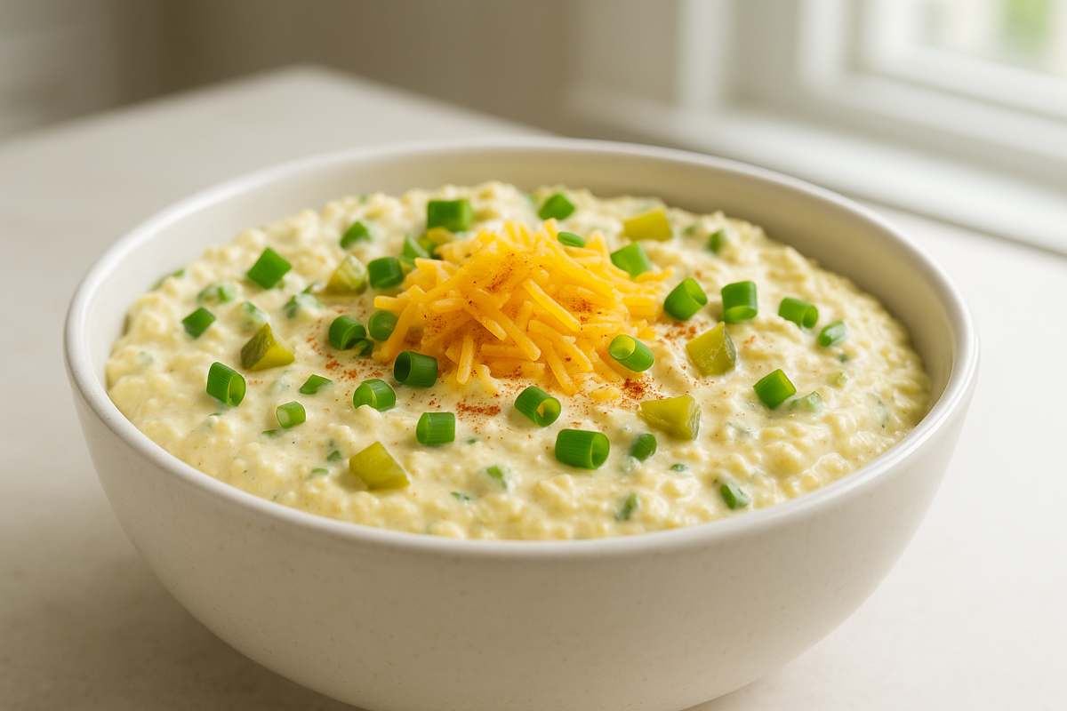 Crockpot Deviled Egg Dip