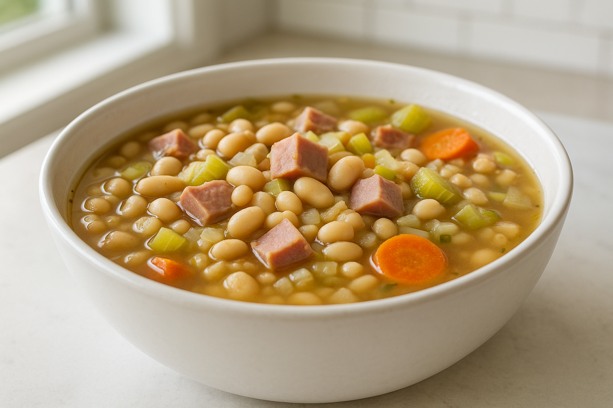 Crockpot Ham and Beans