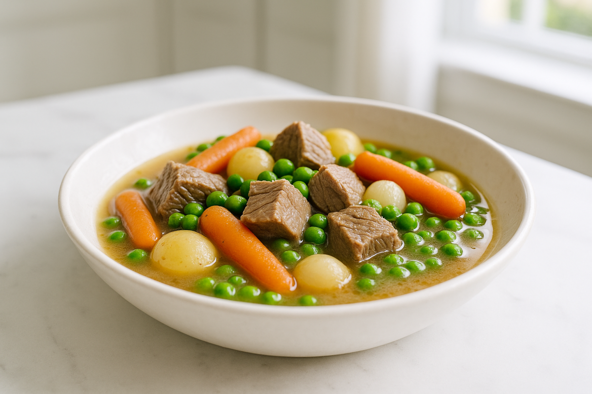 Crockpot Spring Lamb Stew