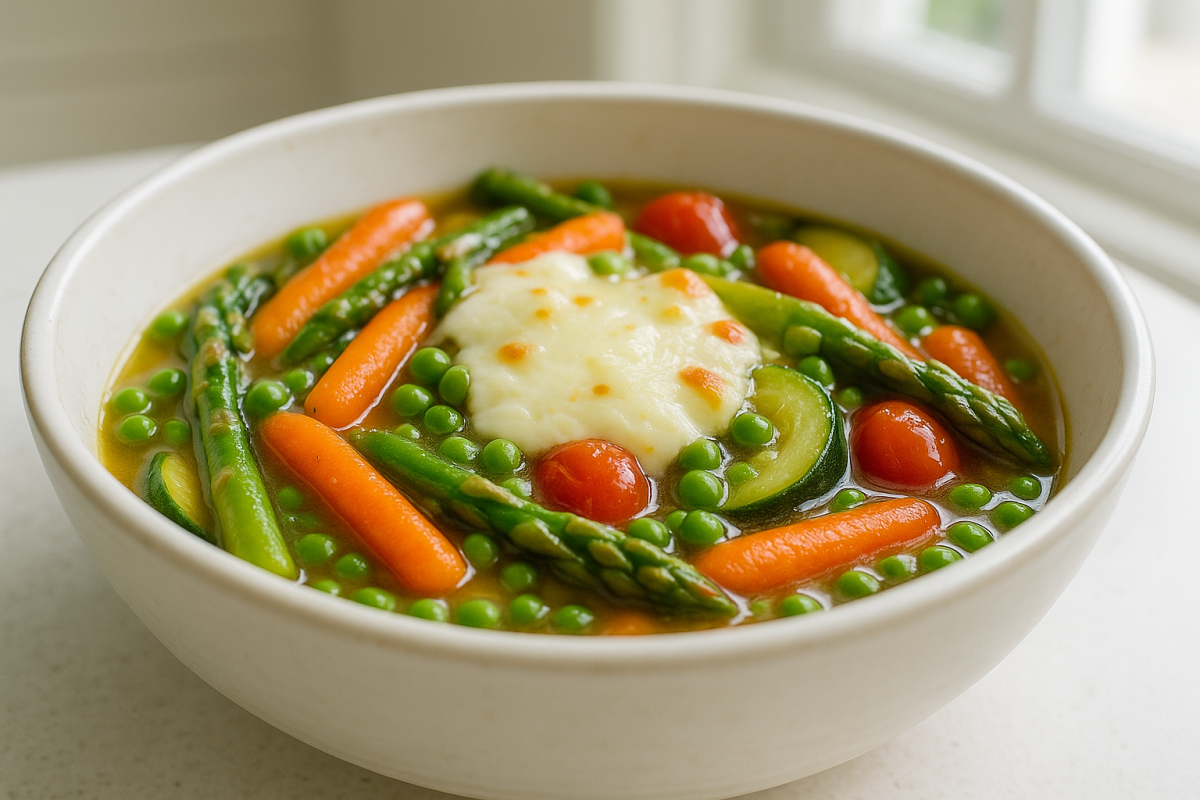 Crockpot Spring Vegetable Casserole