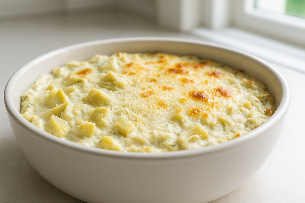 Crockpot Artichoke Dip