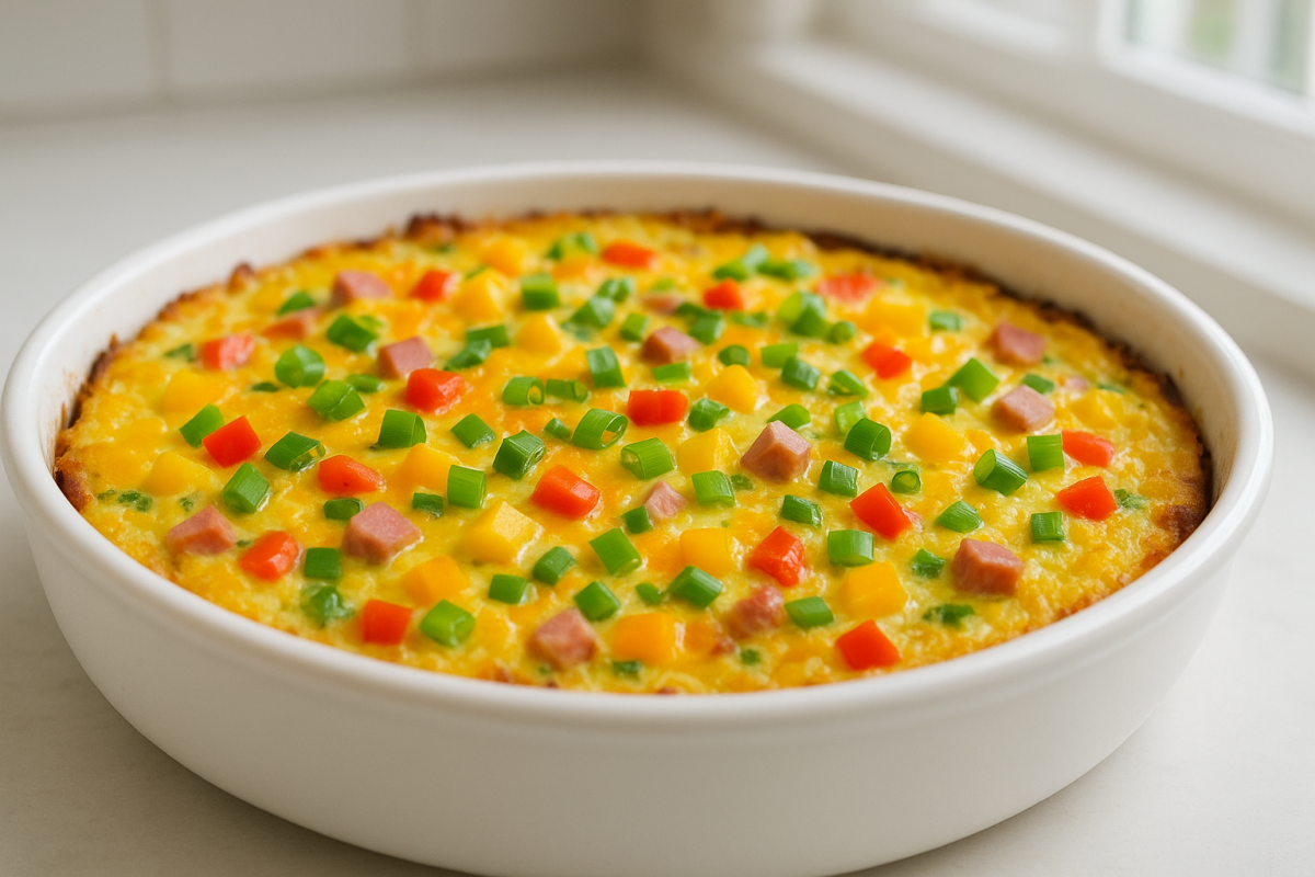 Crockpot Breakfast Egg Casserole