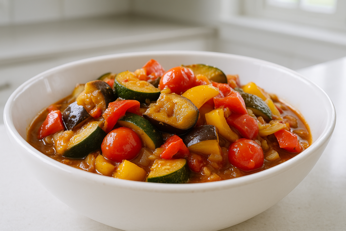 Crockpot Summer Ratatouille