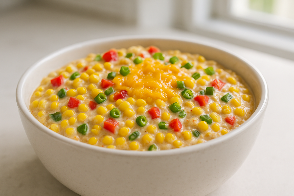 Crockpot Summer Corn Dip